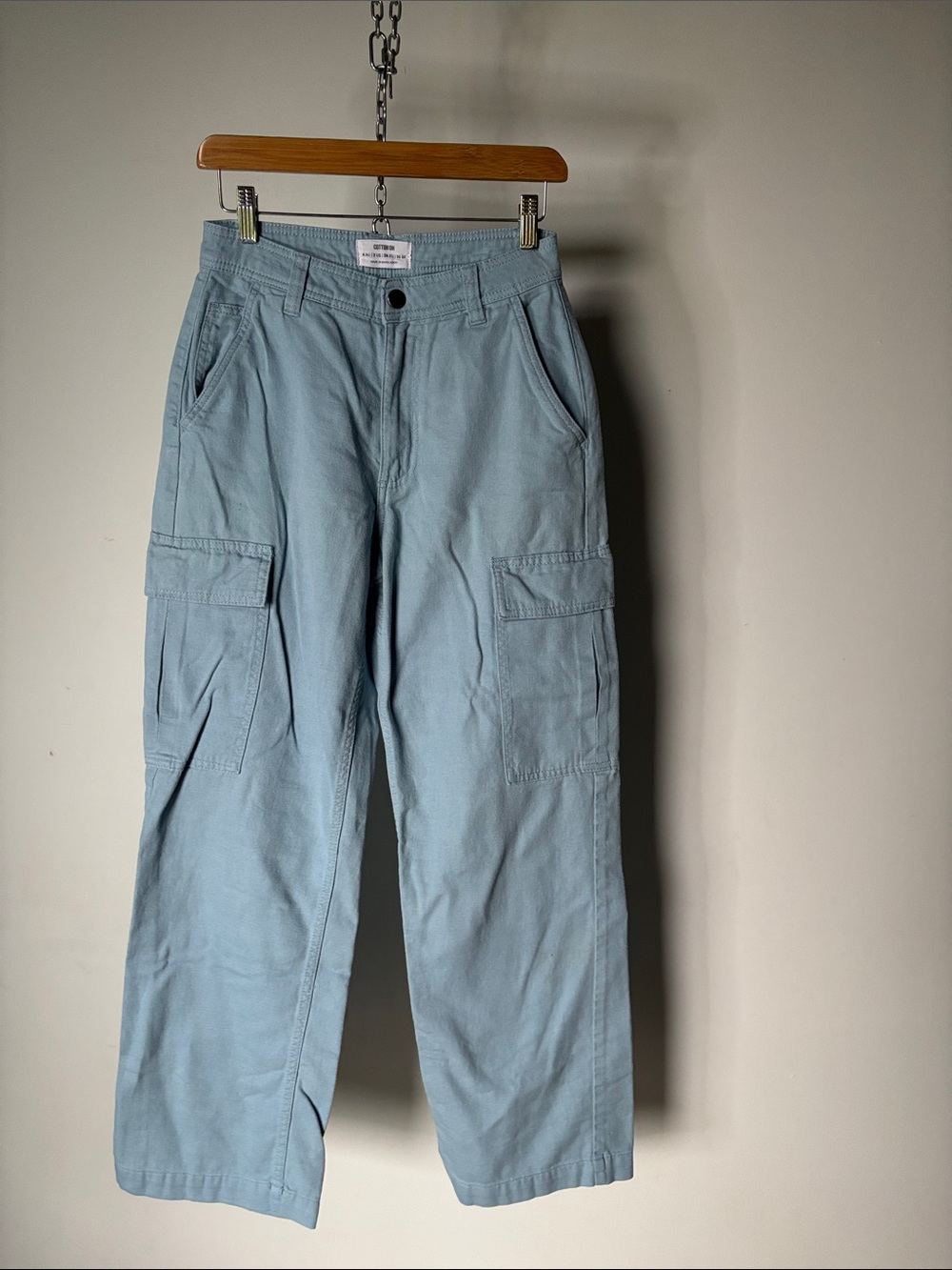 Cotton On Light Blue Cargo Pants